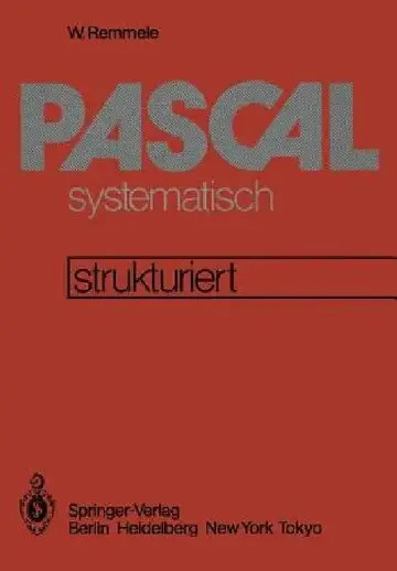 Cover of Pascal Systematisch