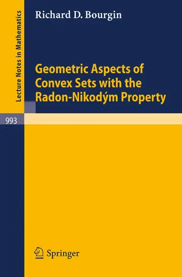 Cover of Geometric Aspects of Convex Sets with the Radon-Nikodym Property