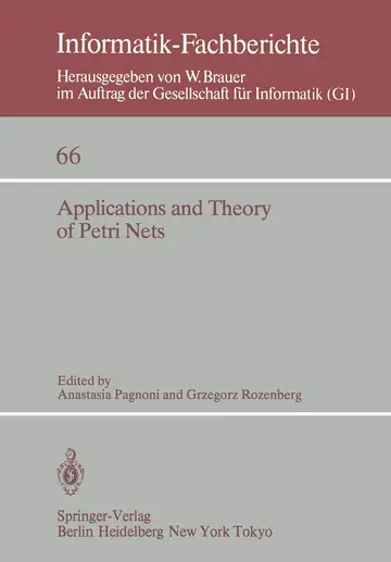 Cover of Applications and Theory of Petri Nets