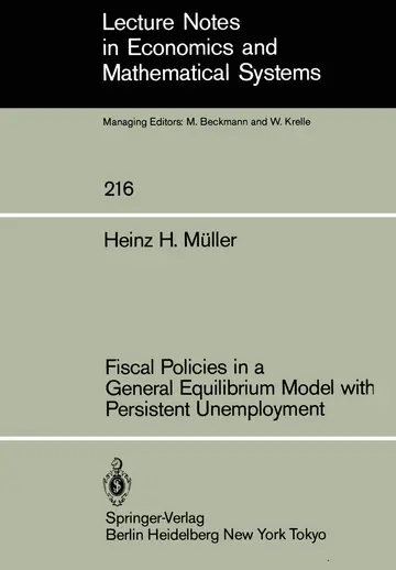 Cover of Fiscal Policies in a General Equilibrium Model with Persistent Unemployment