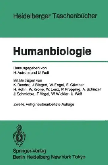 Cover of Humanbiologie