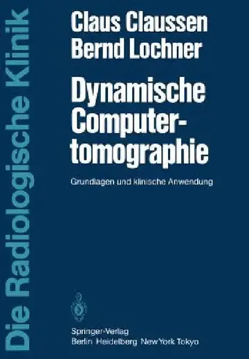 Cover of Dynamische Computertomographie