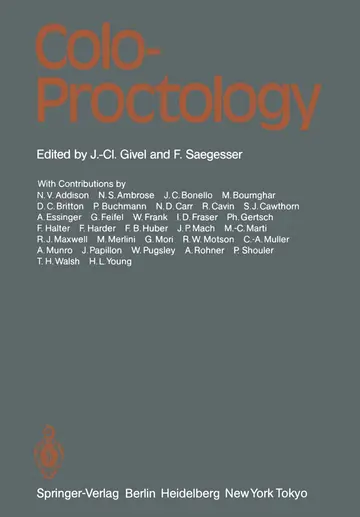 Cover of Colo-Proctology