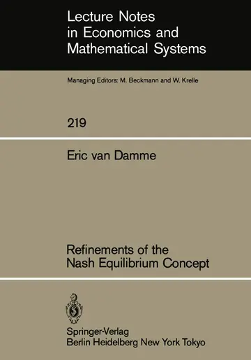 Cover of Refinements of the Nash Equilibrium Concept