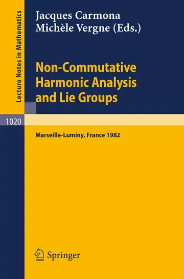 Cover of Non Commutative Harmonic Analysis and Lie Groups