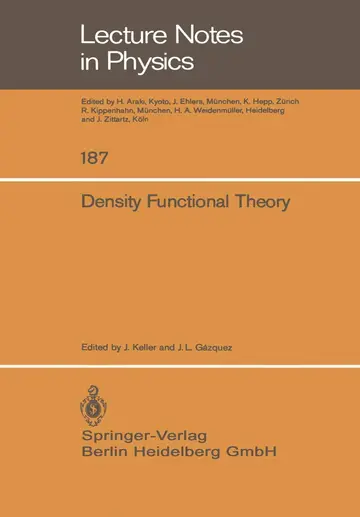 Cover of Density Functional Theory