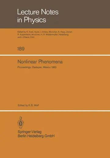 Cover of Nonlinear Phenomena