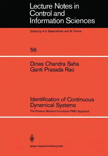 Cover of Identification of Continuous Dynamical Systems