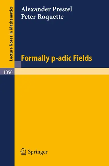 Cover of Formally P-adic Fields