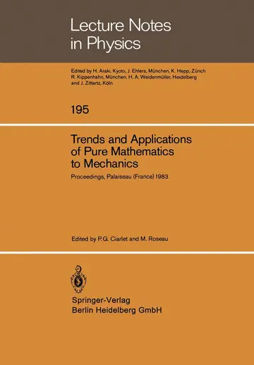 Cover of Trends and Applications of Pure Mathematics to Mechanics
