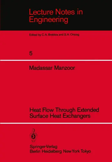 Cover of Heat Flow Through Extended Surface Heat Exchangers