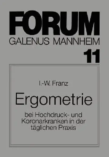 Cover of Ergometrie