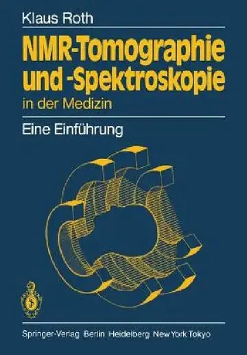 Cover of Nmr-Tomographie Und -Spektroskopie in Der Medizin