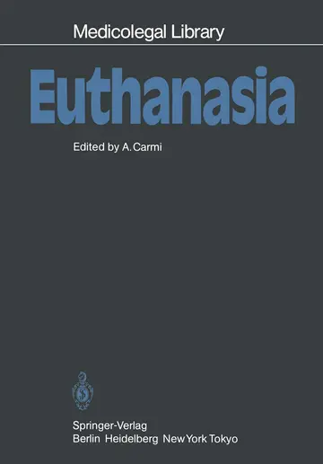 Cover of Euthanasia