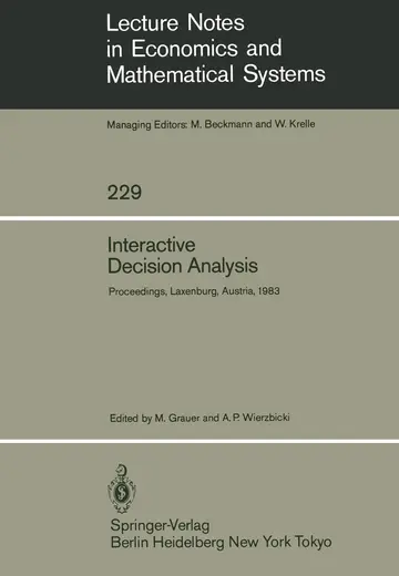 Cover of Interactive Decision Analysis