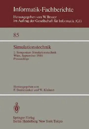 Cover of Simulationstechnik