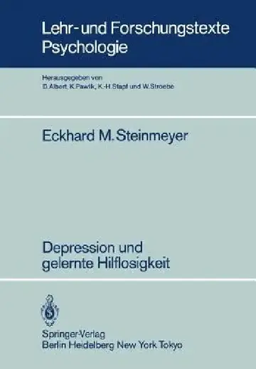 Cover of Depression Und Gelernte Hilflosigkeit