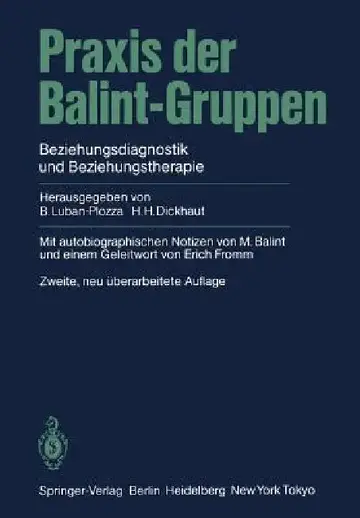 Cover of PRAXIS Der Balint-Gruppen