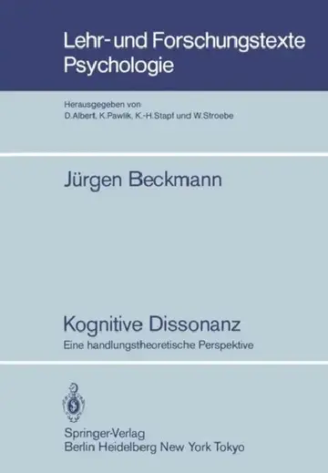 Cover of Kognitive Dissonanz