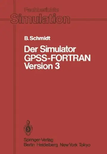 Cover of Der Simulator Gpss-FORTRAN Version 3