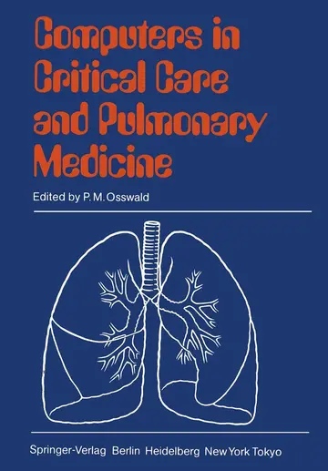 Cover of Computers in Critical Care and Pulmonary Medicine