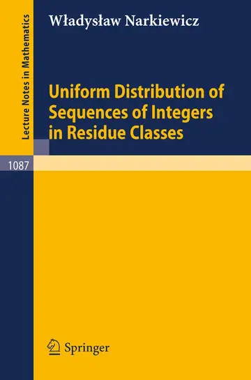 Cover of Uniform Distribution of Sequences of Integers in Residue Classes