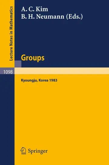 Cover of Groups - Korea 1983
