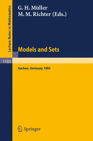 Cover of Proceedings of the Logic Colloquium. Held in Aachen, July 18-23, 1983
