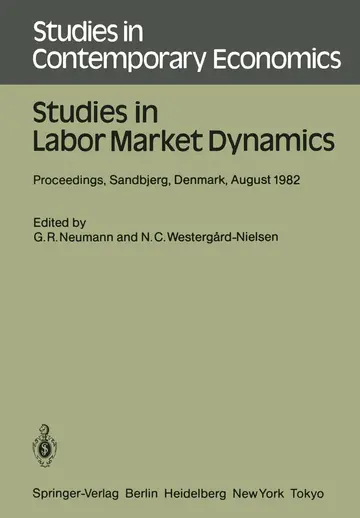 Cover of Studies in Labor Market Dynamics