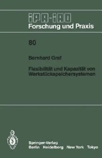 Cover of Flexibilität Und Kapazität Von Werkstückspeichersystemen