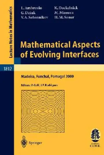 Cover of Mathematical Aspects of Evolving Interfaces