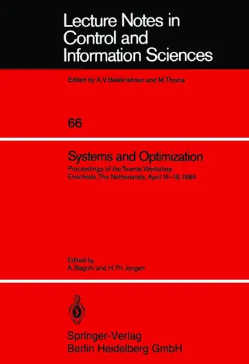 Cover of Systems and Optimization