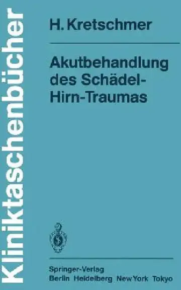Cover of Akutbehandlung Des Schädel-Hirn-Traumas
