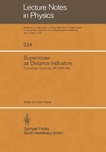Cover of Supernovae as Distance Indicators