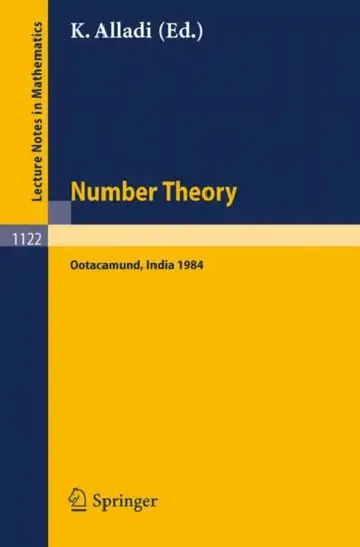 Cover of Number Theory