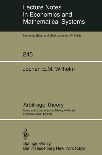 Cover of Arbitrage Theory