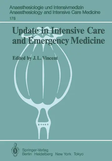 Cover of Update in Intensive Care and Emergency Medicine