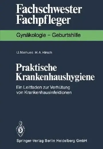 Cover of Praktische Krankenhaushygiene