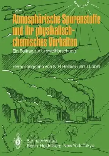 Cover of Atmosphärische Spurenstoffe Und Ihr Physikalisch-Chemisches Verhalten