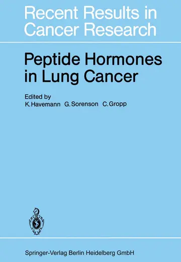 Cover of Peptide Hormones in Lung Cancer