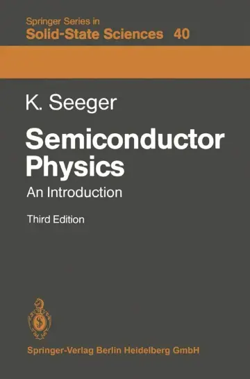 Cover of Semiconductor Physics