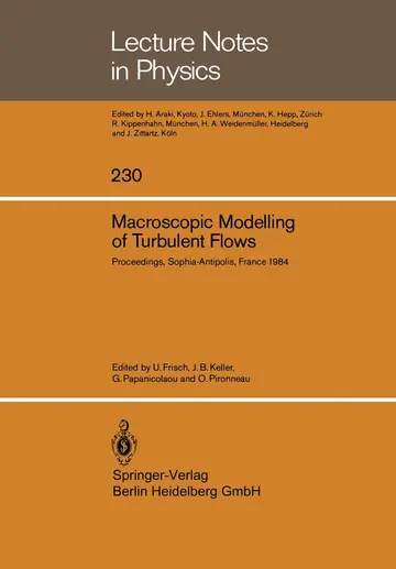 Cover of Macroscopic Modelling of Turbulent Flows