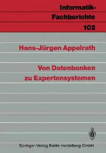 Cover of Von Datenbanken Zu Expertensystemen