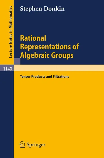 Cover of Rational Representations of Algebraic Groups