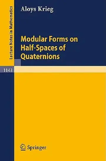 Cover of Modular Forms on Half-Spaces of Quaternions