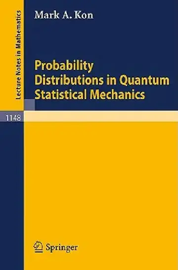 Cover of Probability Distributions in Quantum Statistical Mechanics