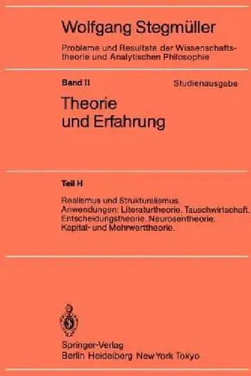 Cover of Realismus Und Strukturalismus. Anwendungen