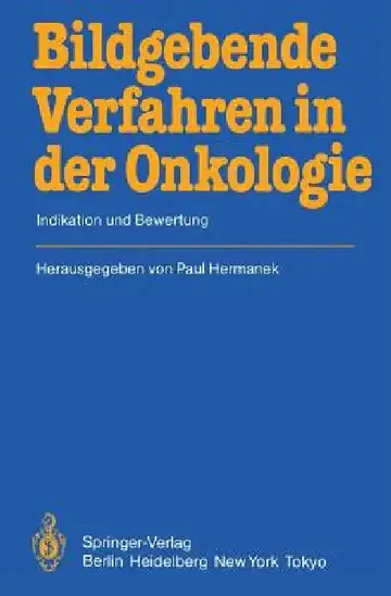 Cover of Bildgebende Verfahren in Der Onkologie