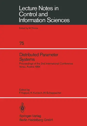 Cover of Distributed Parameter Systems
