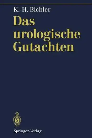 Cover of Das Urologische Gutachten